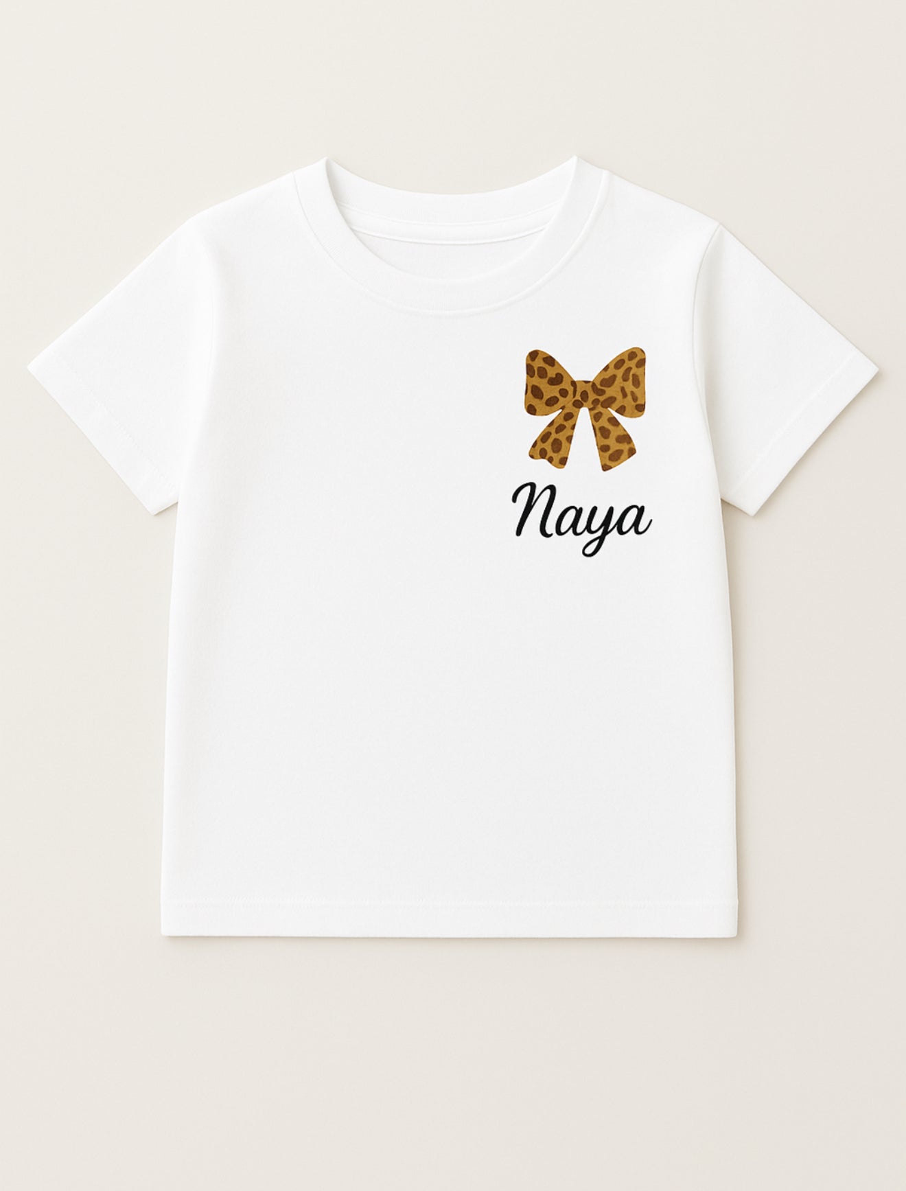 T-shirt Enfant Personnalisé avec Prénom et motif