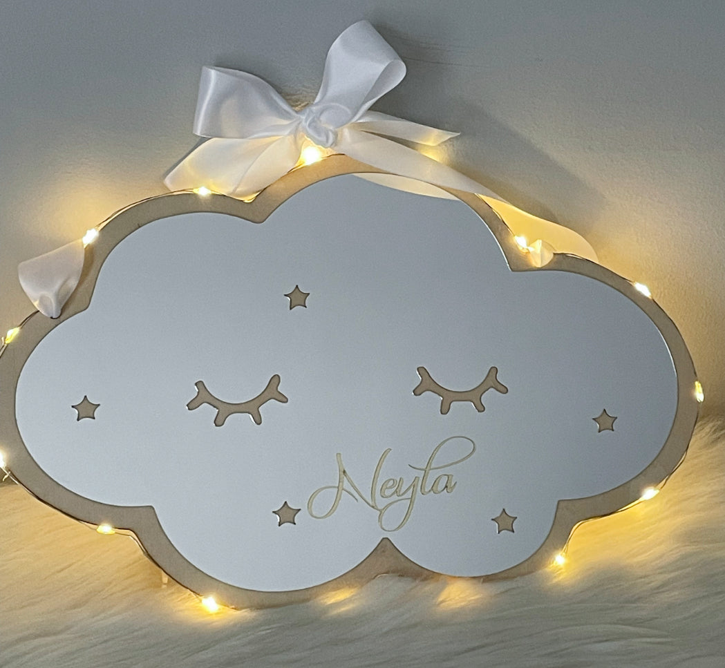 Miroir lumineux Nuage