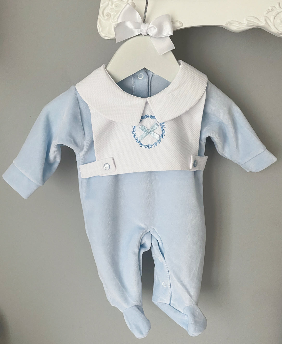 Pyjama couture bleu