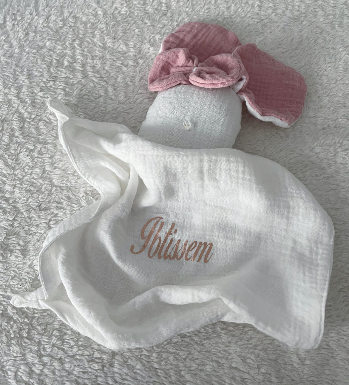 Doudou noeud papillon