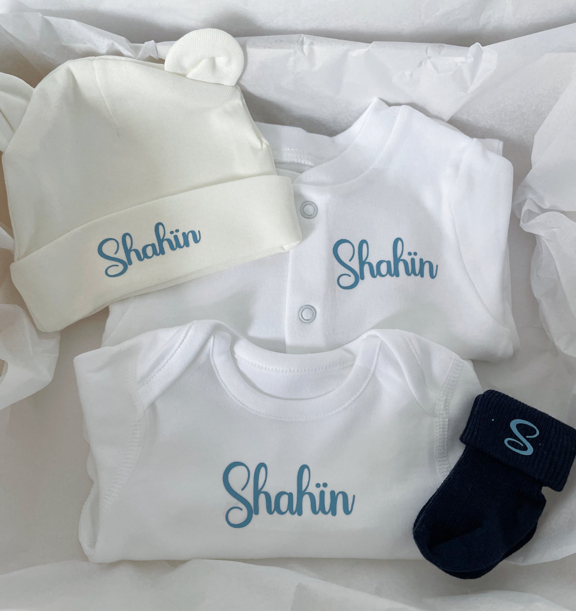 Coffret "Ma première tenue" bleu