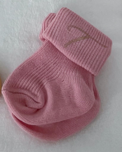 Chaussettes simple Rose
